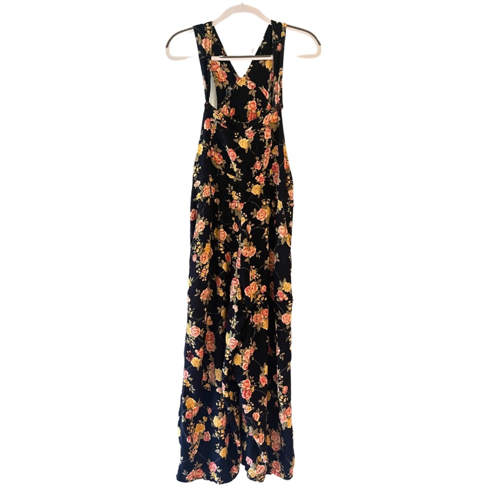 Authentic 90s floral overalls!!!! Size medium